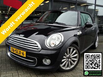 mini cabrio - 1.6 cooper chili | 72.735 km nap | leder | stoelverwarming | cruise control | climate cont