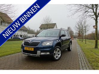 skoda yeti outdoor 1.4 tsi greentech ambition | trekhaak | camera |
