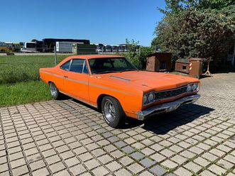plymouth roadrunner 440 h zulassung 1968 b-säulen coupe