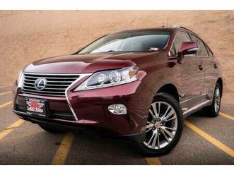2014 lexus rx450h hybrid awd suv premium package- navigation- 1 owner