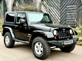 2.8 crd sahara soft top 4x4 2dr