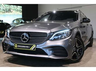 mercedes classe c 300 e break amg-line *led/leder/hud/pano/360°cam/acc*