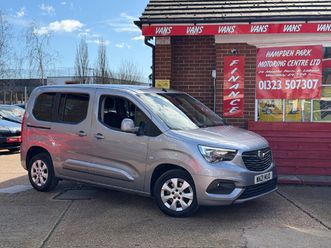 2021 vauxhall combo life 1.5 se (100ps)