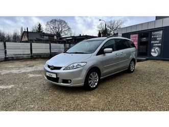 mazda 5 2.0mpi/7 osobowy/klimatyzacja/alufelgi/mały przebieg zabrze • olx.pl
