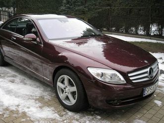 mercedes-benz cl 5.5 500 7g-tronic goczałkowice-zdrój • olx.pl