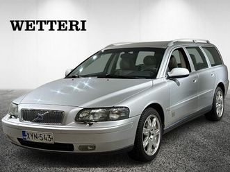 volvo v70 2,4t a 75-vuotisjuhlamalli - **myydään huutokaupassa eniten tarjoavalle!**