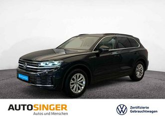 touareg elegance tdi 4m *ahk*luftf*stdhz*leder*