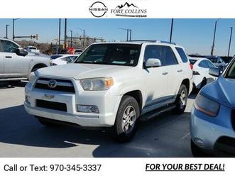2011 toyota 4runner sr5 suv blizzard pearl
