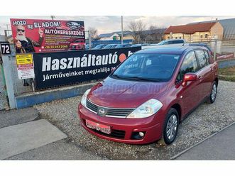 nissan tiida 1.6 tekna 1.5-év műszaki-xenon-napfénytető-fűthető bőr belső-tempomat-klima-friss szerviz!