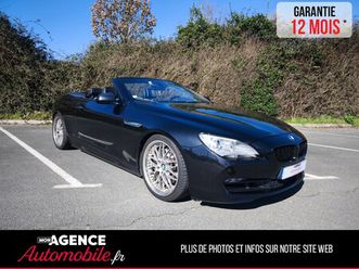 bmw serie 6 cabriolet 640i 320 m sport / garantie 12 mois