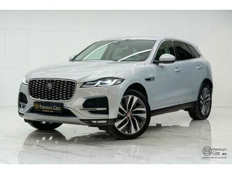 jaguar f-pace awd p400e! luxury line! ultra full options! acc!