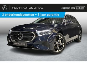 300 e break luxury line | distronic | memory pack | 360° camera | luchtvering | burmester audio | smartphone integratie | verwarmde zetels | keyless-go | gevent