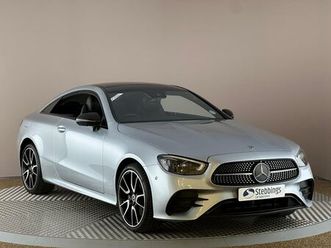 2021 mercedes-benz e-class 3.0d e400d amg line night edition premium plus (330ps) coupe