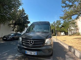 mercedes sprinter 114 cdi l3h2 – 110 000 km – aménagé pro – euro 6