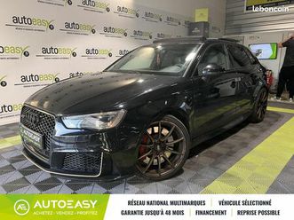 audi rs3 sportback 2.5 367 ch quattro s-tronic