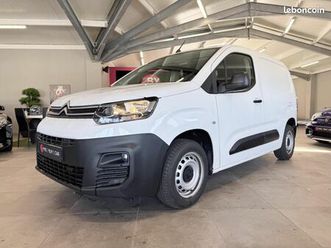 citroën berlingo 1.5 bluehdi s&s - 100 iii fourgon m club 650 kg phase 1 / garantie 12 mois