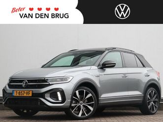 volkswagen t-roc 1.5 tsi r-line | keyless acces | stoel + stuurverwarming | achteruitrijcamera | panorama dak | elektrische kofferbakklep |