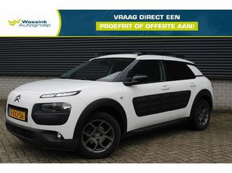 citroën c4 cactus shine 82pk airdream etg i automaat i dealeronderhouden i panoramadak i trekhaak i camera i navigatie