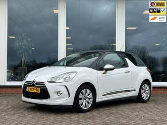 citroën ds3 1.2 so chic - origineel nl - nap - navi - lm - pdc
