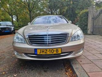 mercedes-benz s-klasse 5.5 s500 lang aut 2006 apk 09/27 — mercedes-benz — marktplaats