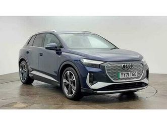 audi q4 150kw 40 82kwh s line 5dr auto