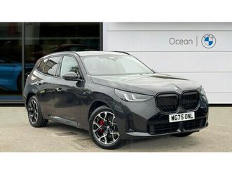 bmw x3 30e xdrive m sport 2.0 5dr