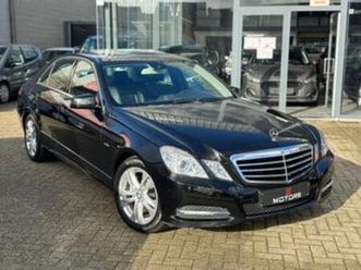 ② mercedes e20 cdi/avantgarde/automatique/euro5 — mercedes-benz — 2ememain