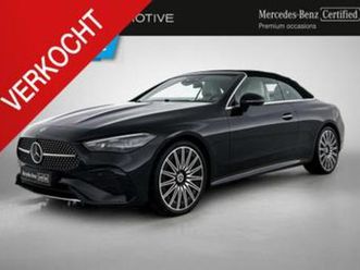 ② mercedes-benz cle-klasse 200 cabriolet amg line distronic | — mercedes-benz — 2ememain