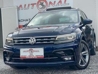 ② vw tiguan 2.0 tsi 220ch dsg r-line 4motion*1main*full option — volkswagen — 2ememain