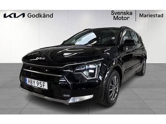 kia niro hybrid action drag rattvärme backkamera