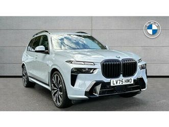 bmw x7 xdrive40d m sport 3.0 5dr