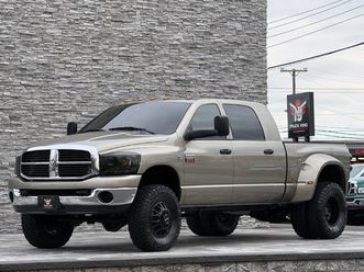 2009 dodge ram 3500 4wd mega cab 160.5