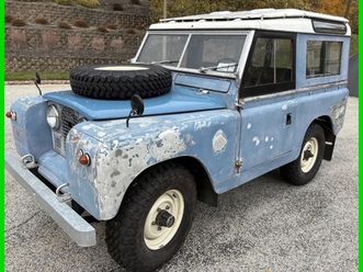 1966 land rover series ii a