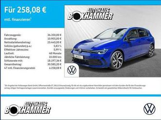 vw golf viii 1,5 etsi dsg r-line navi+ahk+rfk