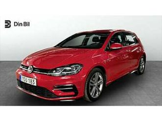 volkswagen golf 1.4 tsi 150hk dsg r-line & drag