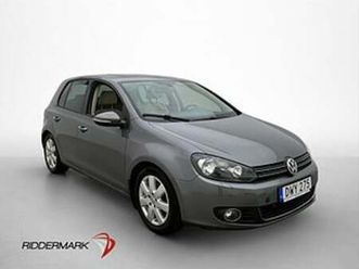 volkswagen golf 1.4 tsi taklucka skinn el-stol 160hk