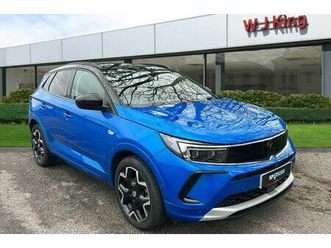 vauxhall grandland 1.2 turbo ultimate suv 5dr petrol auto euro 6 (start/stop) (130 ps)