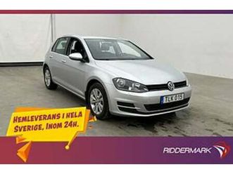 volkswagen golf 1.2 tsi 110hk adaptiv-fart a/c 0,49l/mil