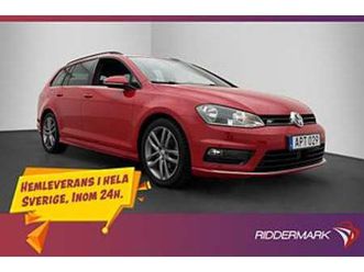 volkswagen golf gt 1.4 tsi r-line adpt-fart kamera sensorer