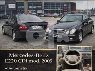 mercedes-benz e 220 cdi 2004 god. automatik reg. do 6.2026