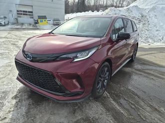 toyota sienna hybrid 2025 xse ta 7 places