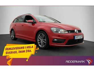 volkswagen golf gt 1.4 tsi r-line adpt-fart kamera sensorer