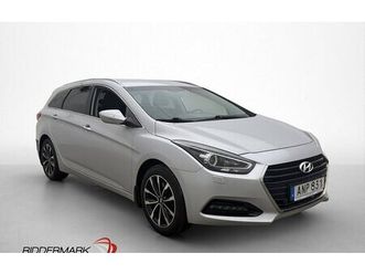 hyundai i40 1.7 crdi comfortplus keyless navi läder drag