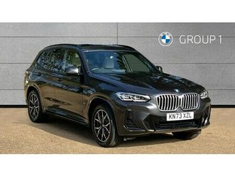 bmw x3 xdrive30 m sport 2.0 5dr