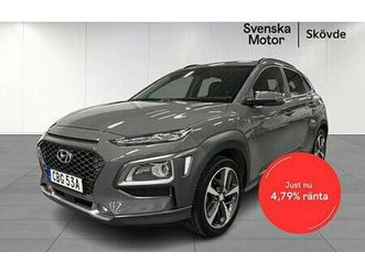 hyundai kona 1.0 t-gdi premiumell, navi, b-kamera sov-h