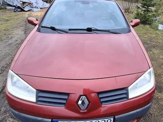 sprzedam renault megane ii cabrio dzierżązna • olx.pl