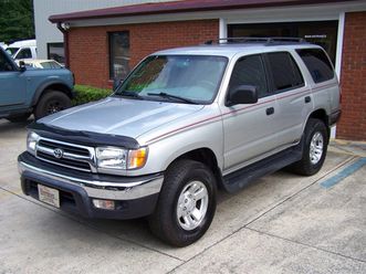 2000 toyota 4runner sr5 2.7l dohc 4cyl 2wd auto cd cruise alloys a/c nice wagon