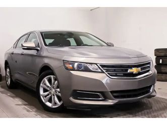 2017 chevrolet impala lt + climatiseur + camera de recul + ecran