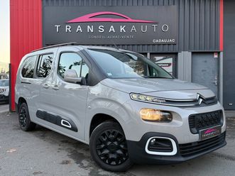 citroen berlingo van taille xl bluehdi 130 shine *grip controle/webasto/ apple carplay / android auto/ attelage*