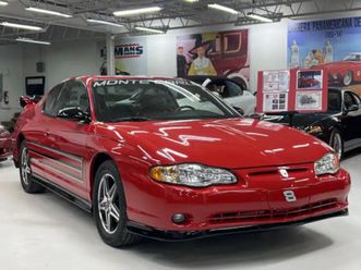 2004 chevrolet monte carlo 2dr cpe supercharged ss